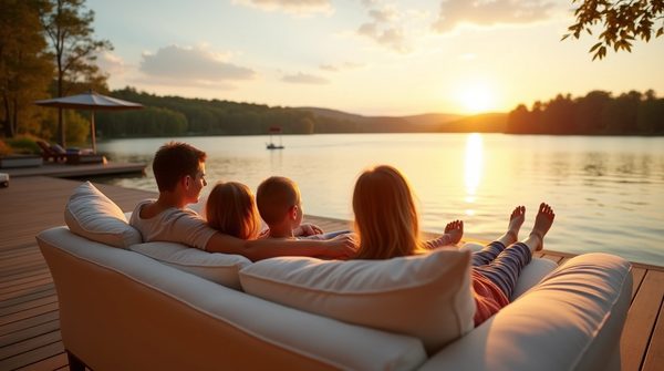 Vacances confort en camping 4 étoiles : luxe et détente en famille